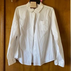 White long sleeve blouse